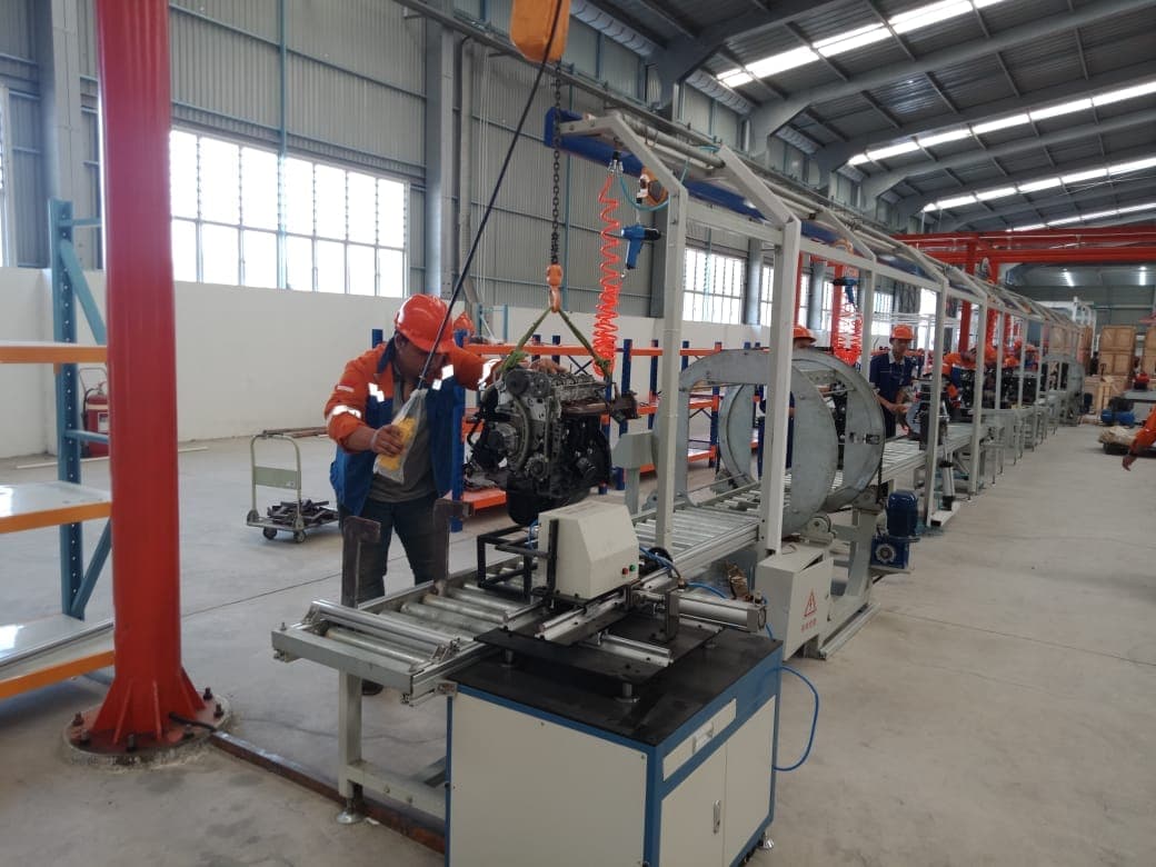 Lini Perakitan Mesin Diesel