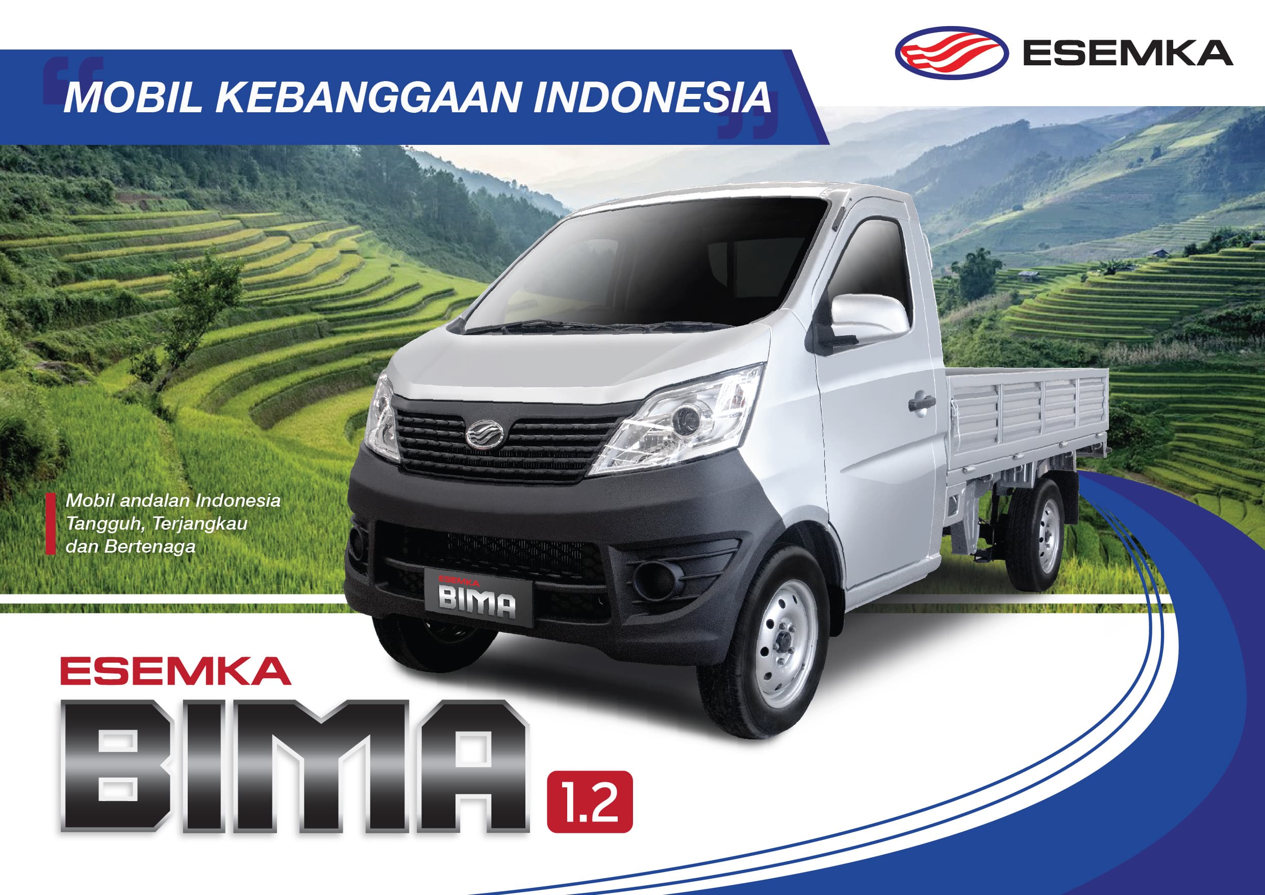 Brosur ESEMKA BIMA 1.2 — halaman depan